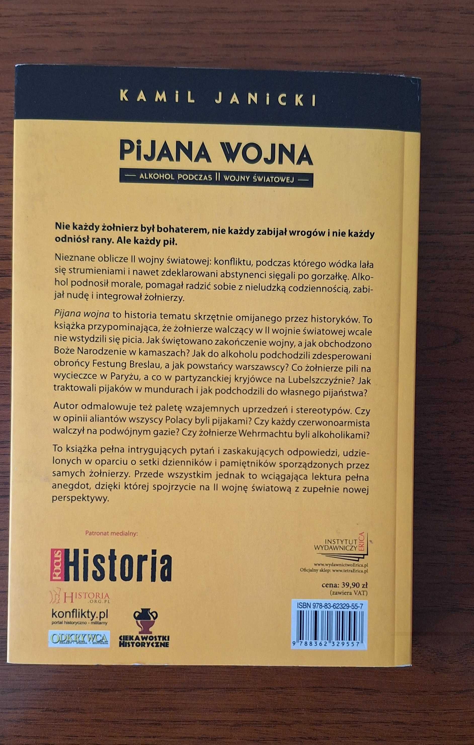 pijana wojna - alkohol podczas II wojny światowej Kamil Janicki