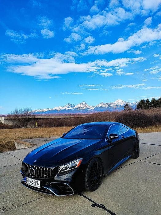 Mercedes-Benz Klasa S 500 Coupe, Full opcja, AMG, Serwisowany!
