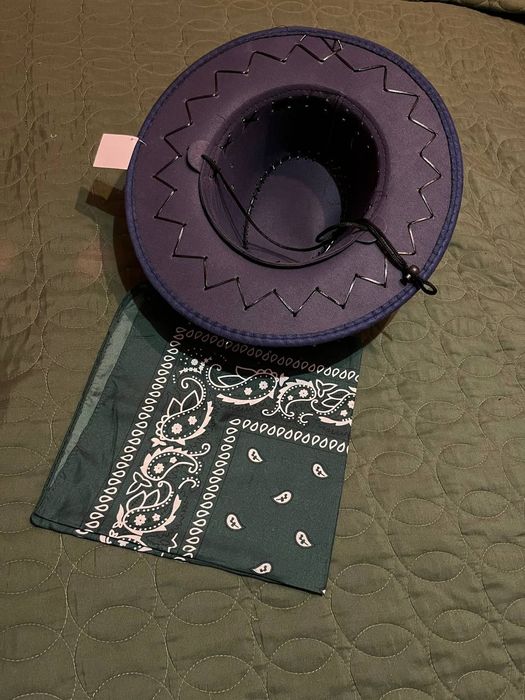 Комплект капелюх ковбой бандана ковбоя