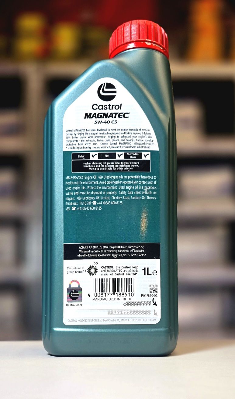 Olej Castrol Magnatec 5W40 1L C3 100% syntetyczny