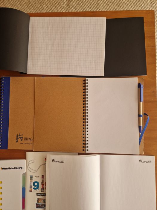 Cadernos e blocos de notas