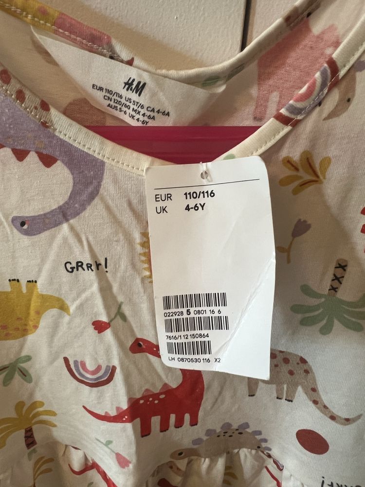 H&M nowa sukienka dziewczęca