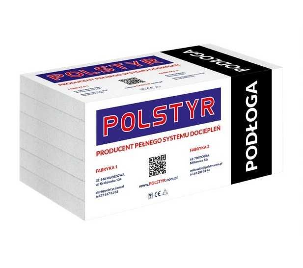 POLSTYR Styropian podłogowy eps100 grafit 031 fasada biały DUŻY WYBÓR