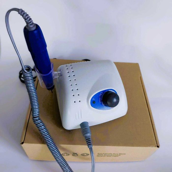 Оригінал STRONG 210 фрезер + ПЕДАЛЬ для манікюра, педикюра, гельлак