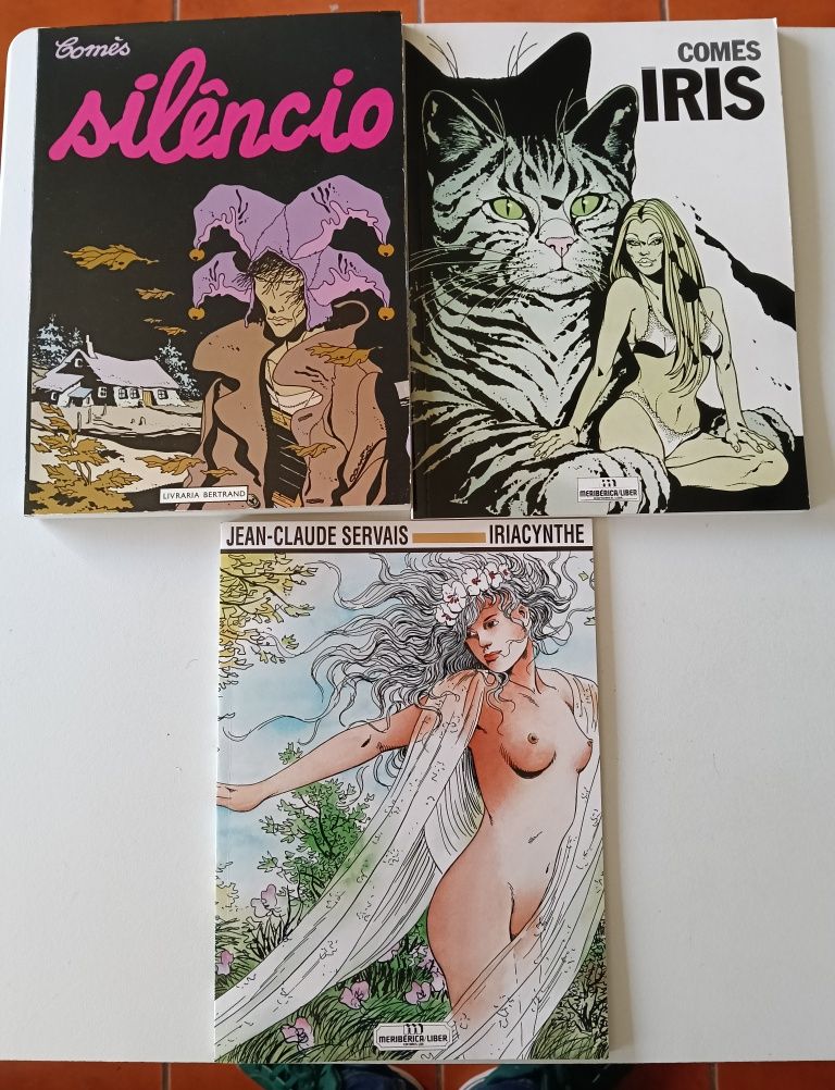 35 Albúns de Schuiten, Blacksad, Gipsy, Peter Pan, Decalogo,e outros