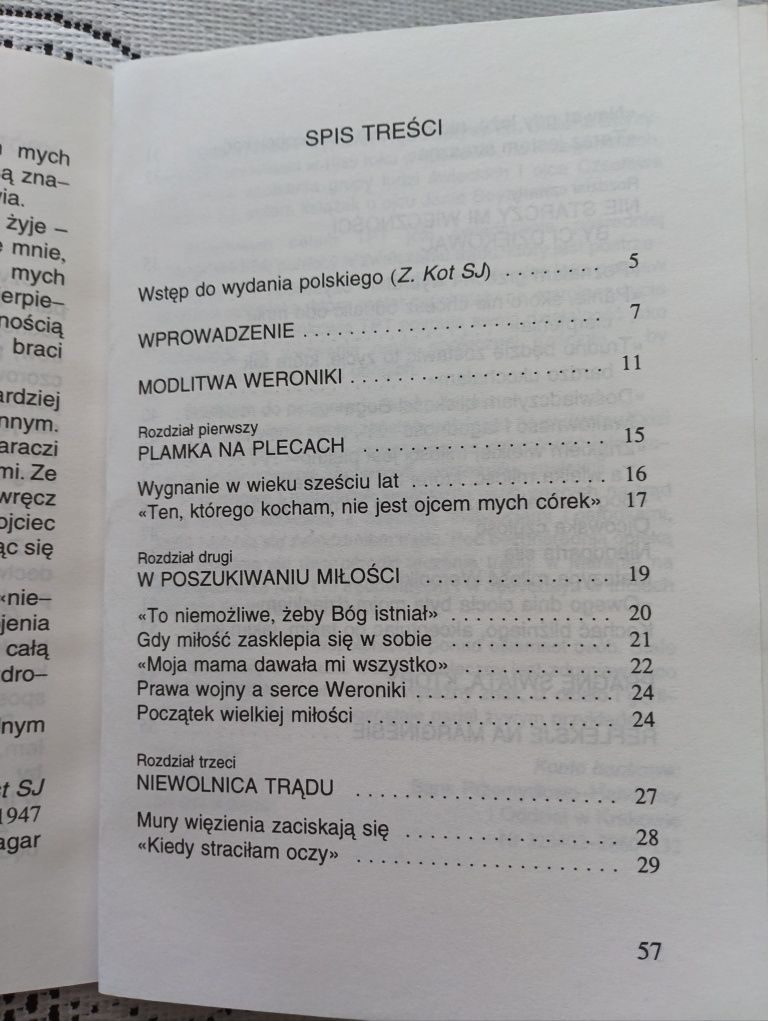 Z nieskończoną czułością Modlitwa i doświadczenia trędowatej Weronika