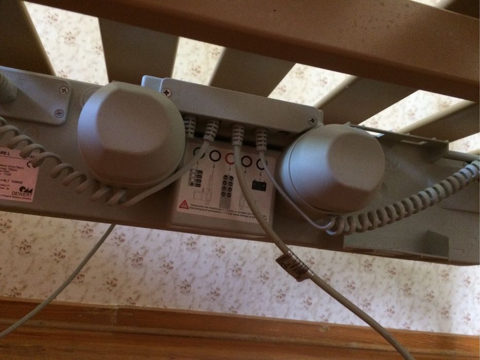 Łóżko rehabilitacyjne z materacem