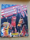 Caderneta Cromos BASKET NBA 91 c/ Michael JORDAN, Magic Johnson Panini