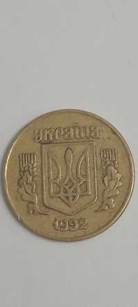 Новинка! Продам 10 коп.1992р. правий лист-ступенька, вінок віддален