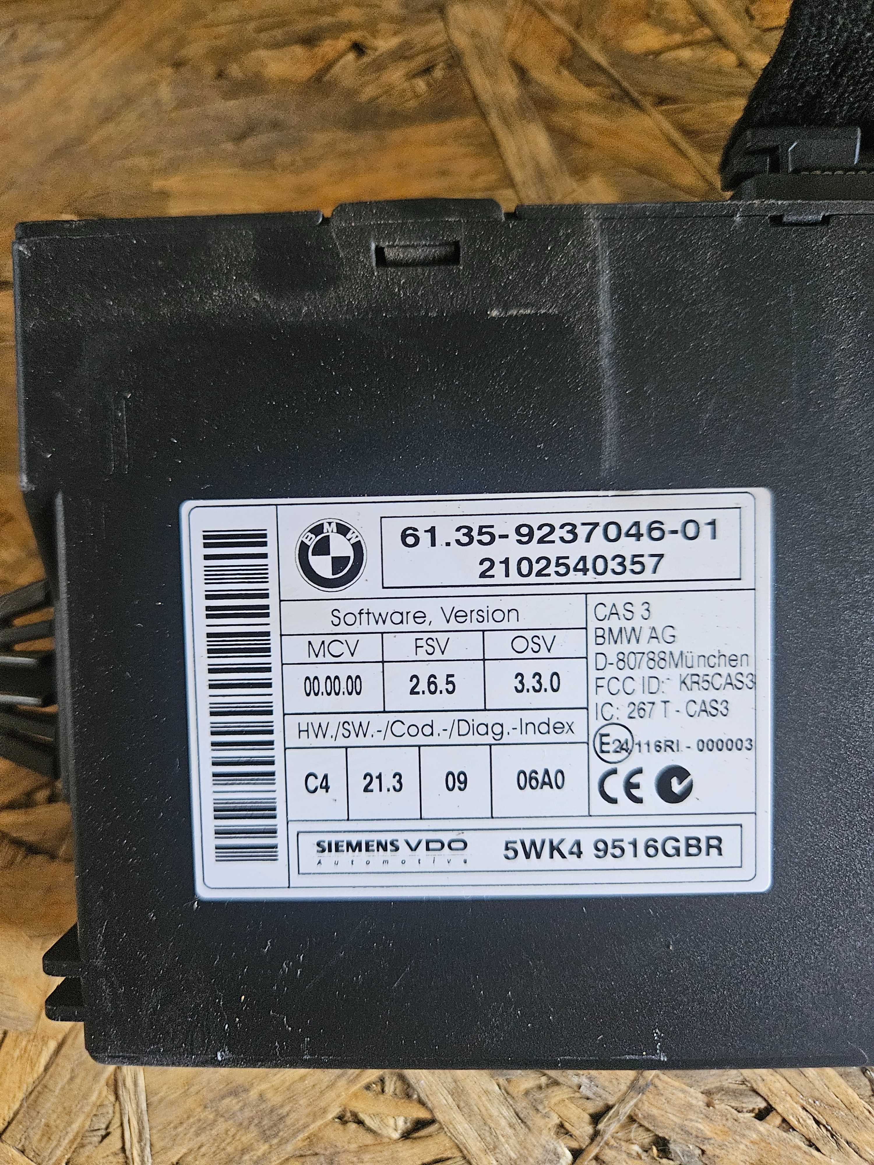 Komputer silnika ECU BMW X5 E70 4.0D zestaw startowy