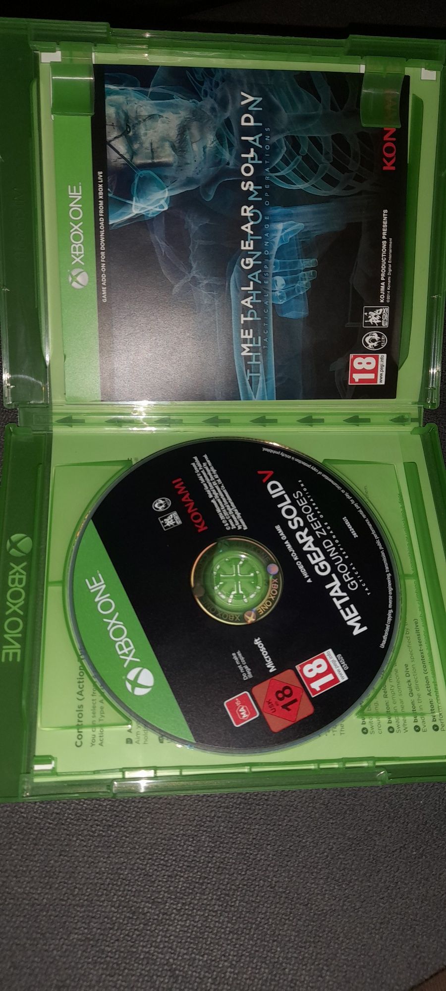 Gra na xbox one Metal gear solid V