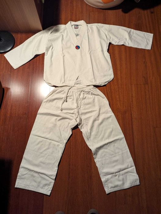 Fato de Taekwondo 140 cm