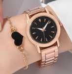 Conjunto Relogio e Pulseira (Novo e embalado)