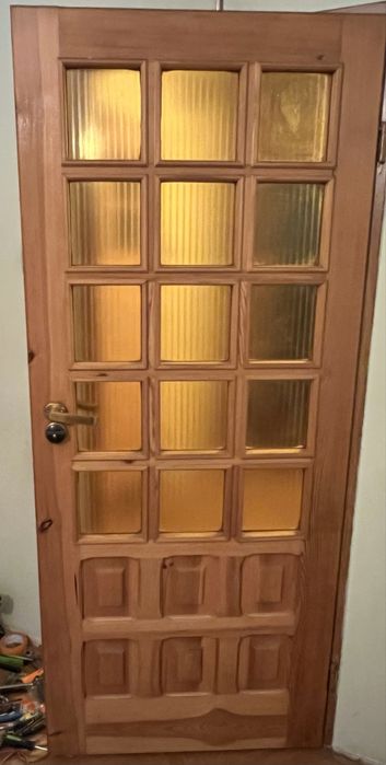 Drzwi wewnetrzne drewniane