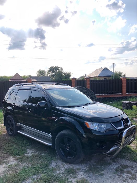 Пороги на автомобіль Mitsubishi Outlander XL 2007