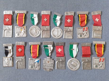 Medale Szwajcaria (Zestaw 16 szt.)