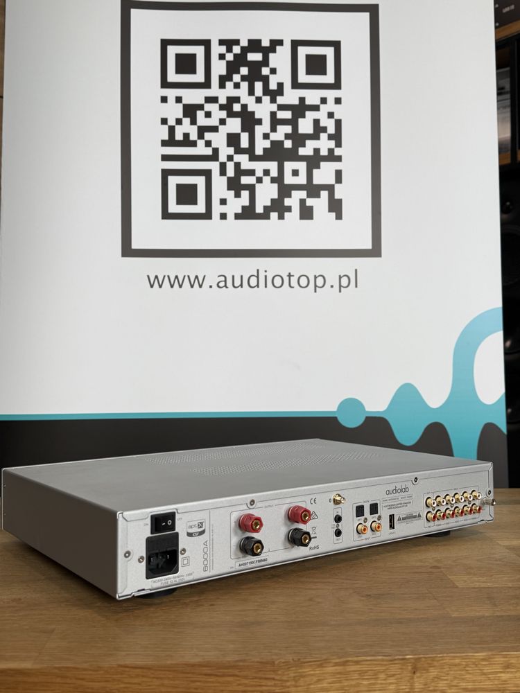 Wzmacniacz stereofoniczny - Audiolab 6000A Srebrny NOWY PROMOCJA