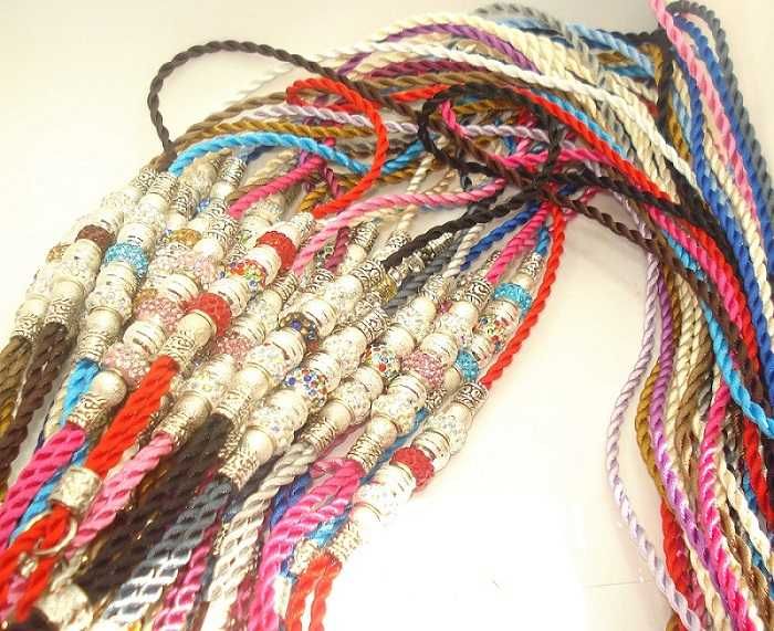 Smycz wystawowa ringówka na wystawę kolor R17