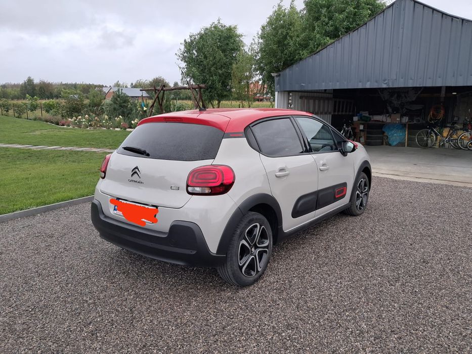 Citroen C3/2020/benzyna/110km/Bogata wersja SHINE!
