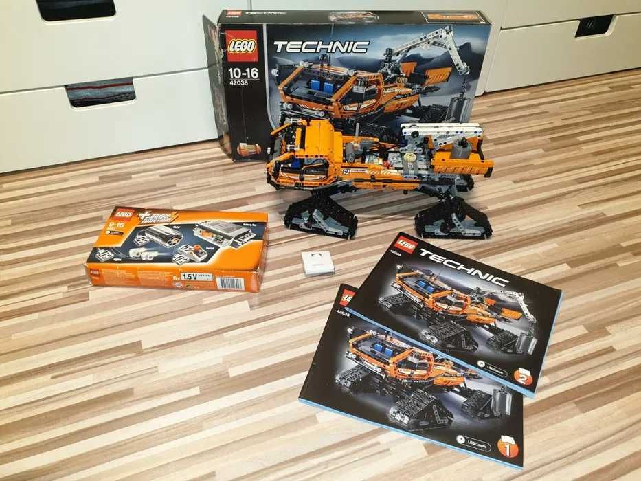 Lego technic arktyczny łazik 42038 + 8293 power functions
