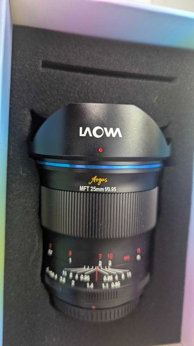Новий! Терміновий продаж! Laowa Argus 25mm F/0.95 APO Lens for  MFT