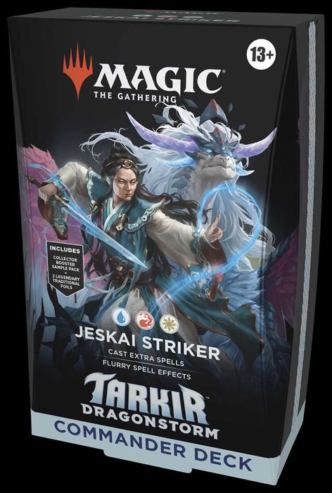 Magic the Gathering Tarkir Dragonstorm Commander Deck - Jeskai Striker