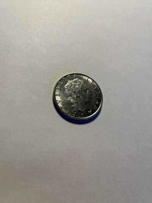 Moneta włochy L.50 italiana repubblica 1988