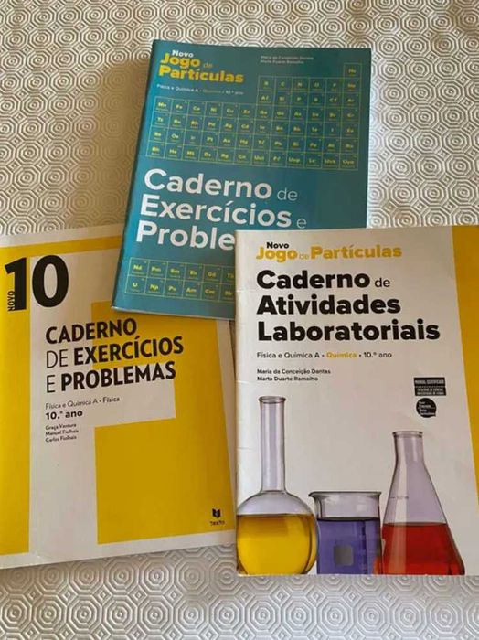 Cadernos de Exercícios Física e Química A - 10º ano