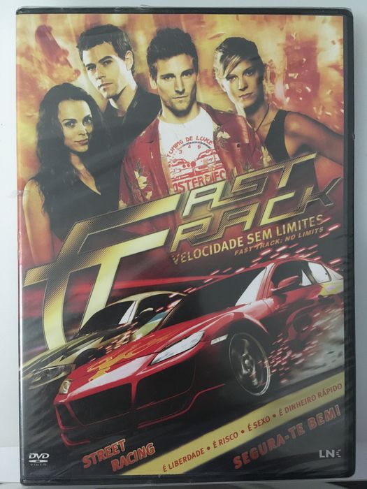 DVD novo Fast Rack no plástico