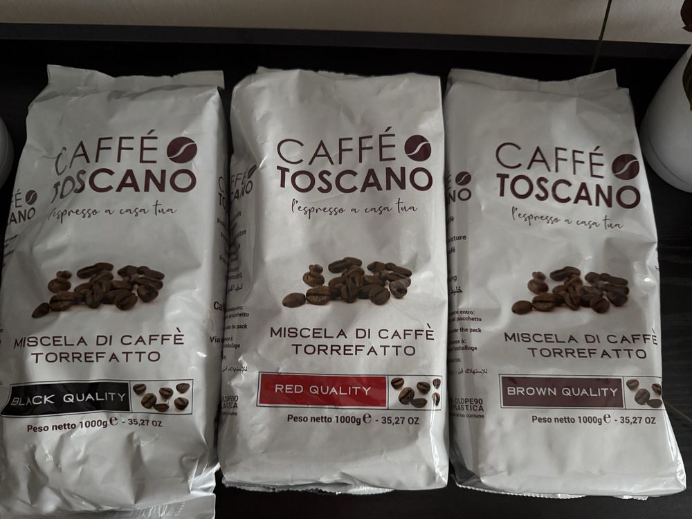 Kawa 10Kg Toscano red i balck