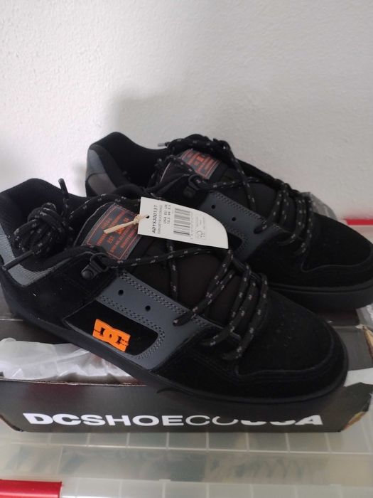 DC Shoes Pure Wnt Men's Grey Black Sneaker Skate