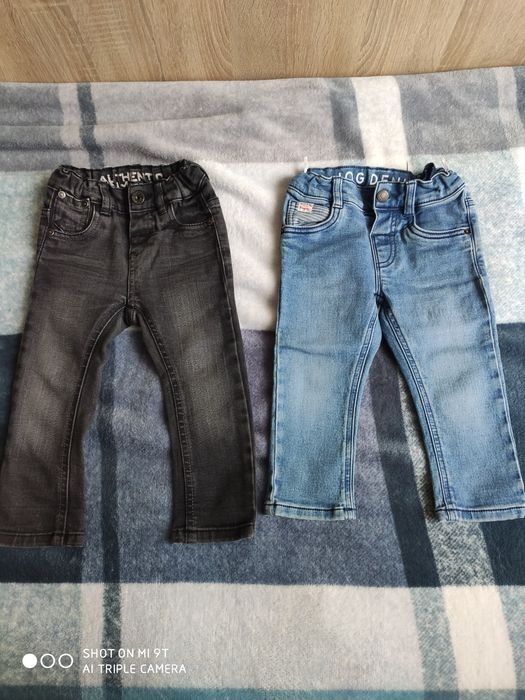 Джинси 86, сорочка 86, костюм Puan, флісова кофта Monster truck,