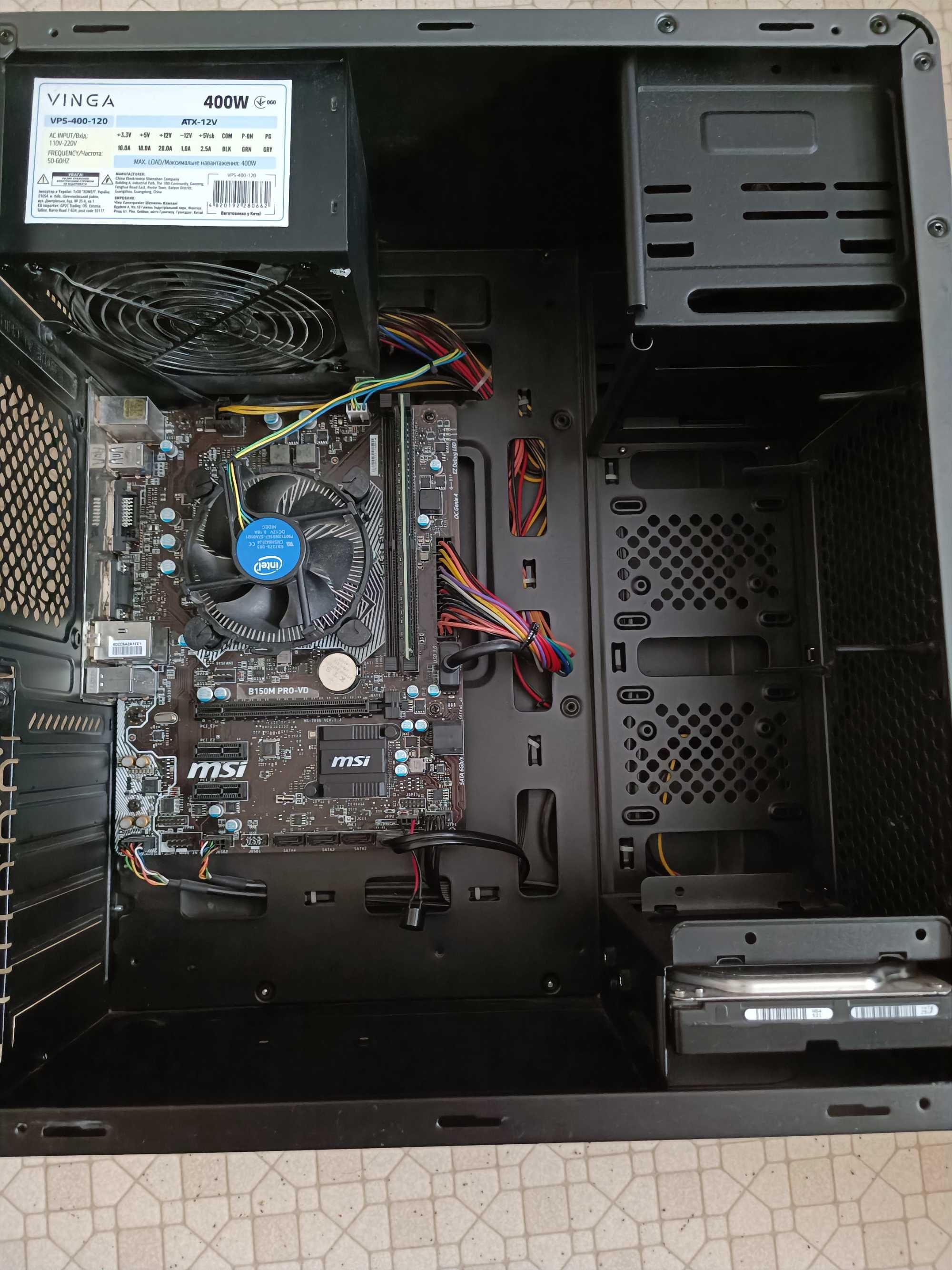 Системний блок, комп'ютер, ПК на базі Intel® Pentium® G4400