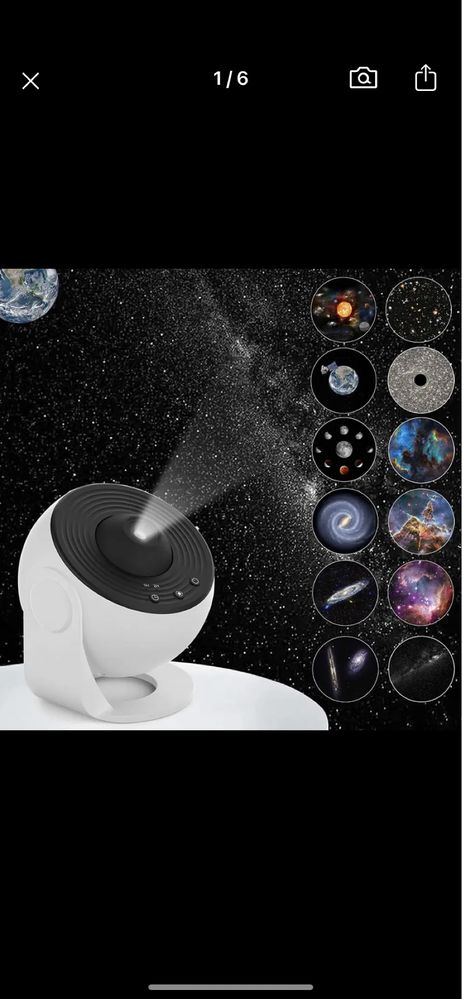 Космический проэктор Galaxy projector NEW 2024