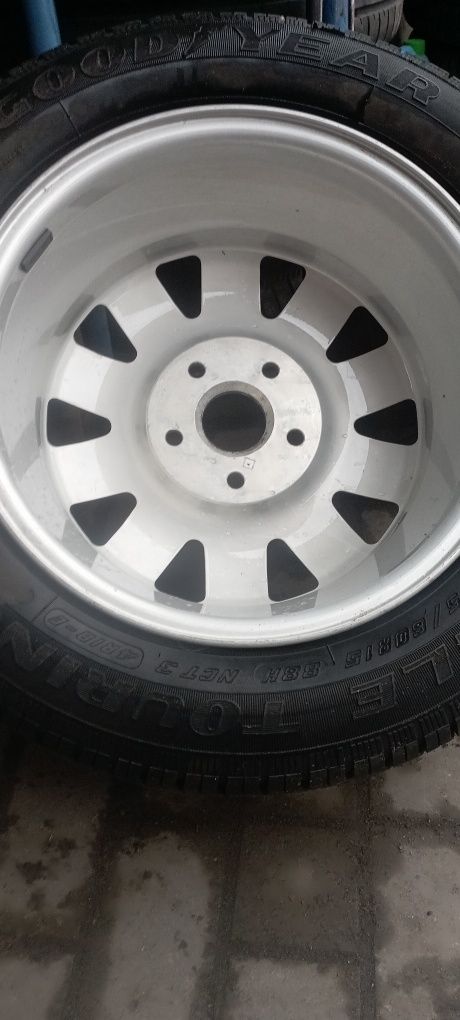 Koło,Felga Aluminiowa, Zapas 5x112,R15, ET45,6j Audi A4 195/60/15