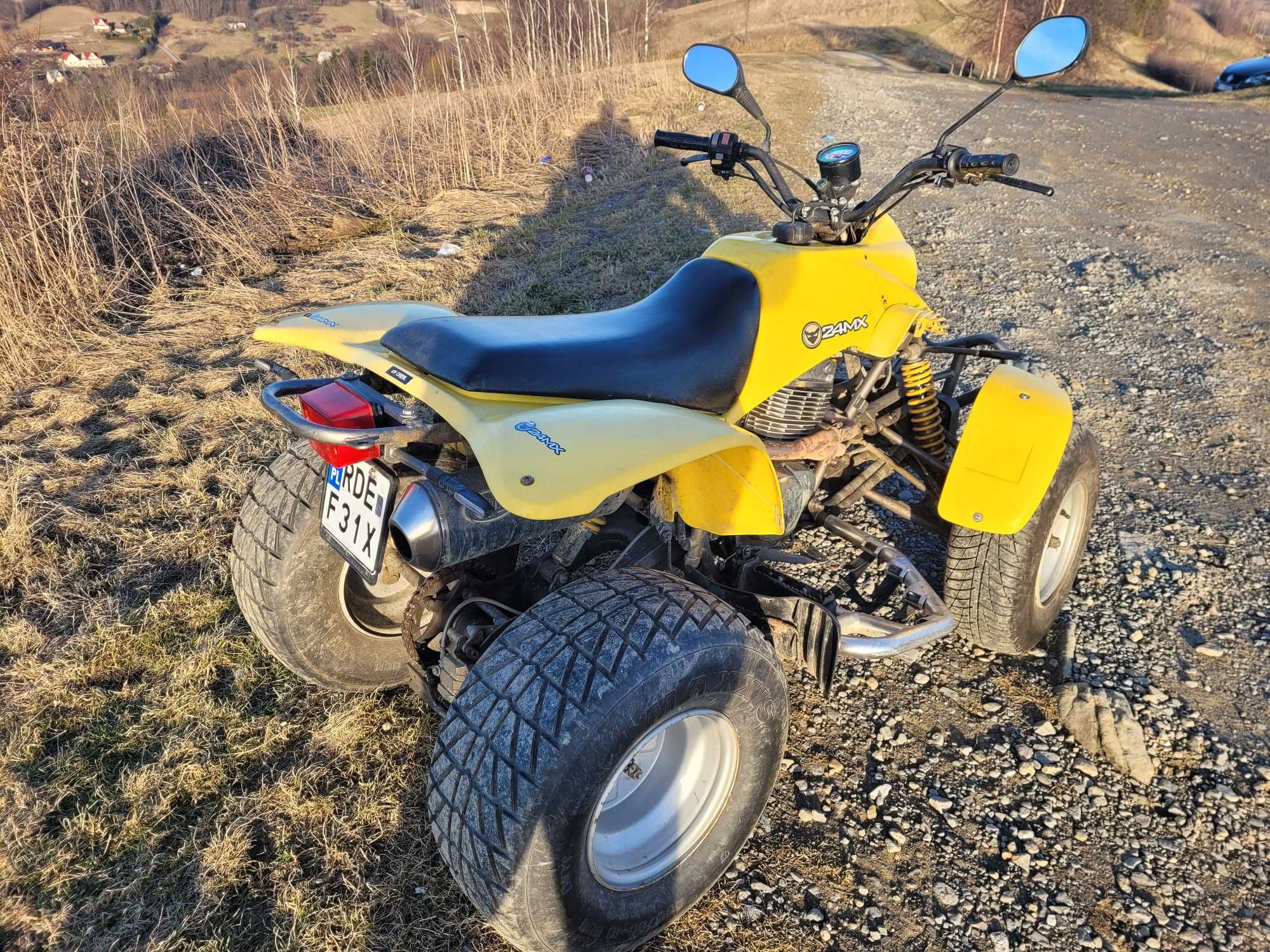 Quad SMC Barossa 250, zarejestrowany, dwa komplety kół.