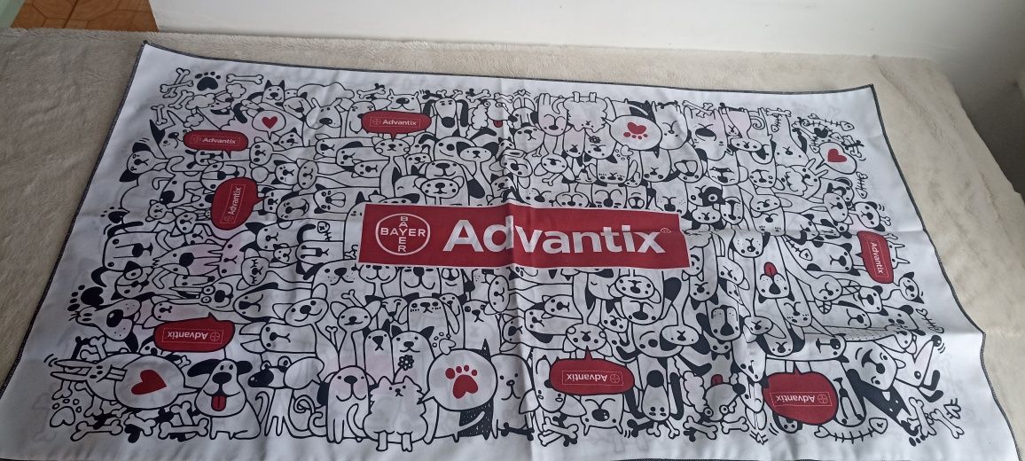 Bandana dla psa Advantix x 2 plus ręcznik szybkoschnący z mikrofibry