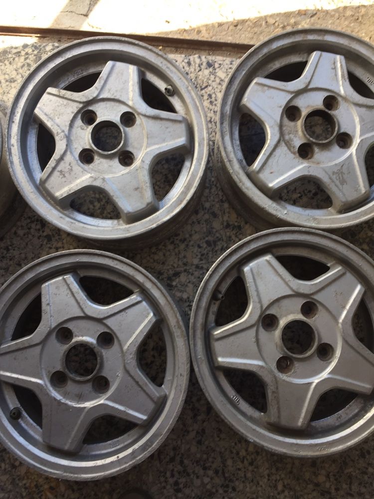 Jantes em aluminio trnho 5 jantes