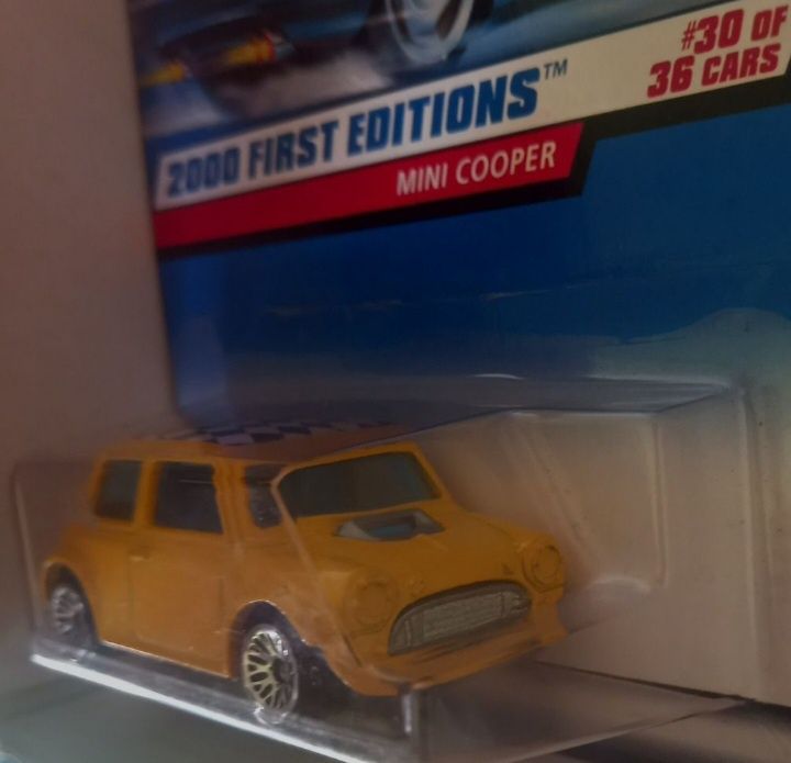 Mini cooper hot wheels