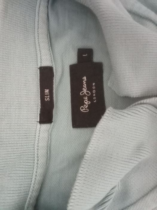 Polo Pepe jeans azul bebé