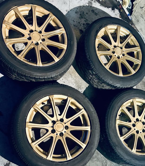 Koła Felgi Aluminiowe 5x100 Opony 205/55/ 16 Wielosezonowe BORA GOLF