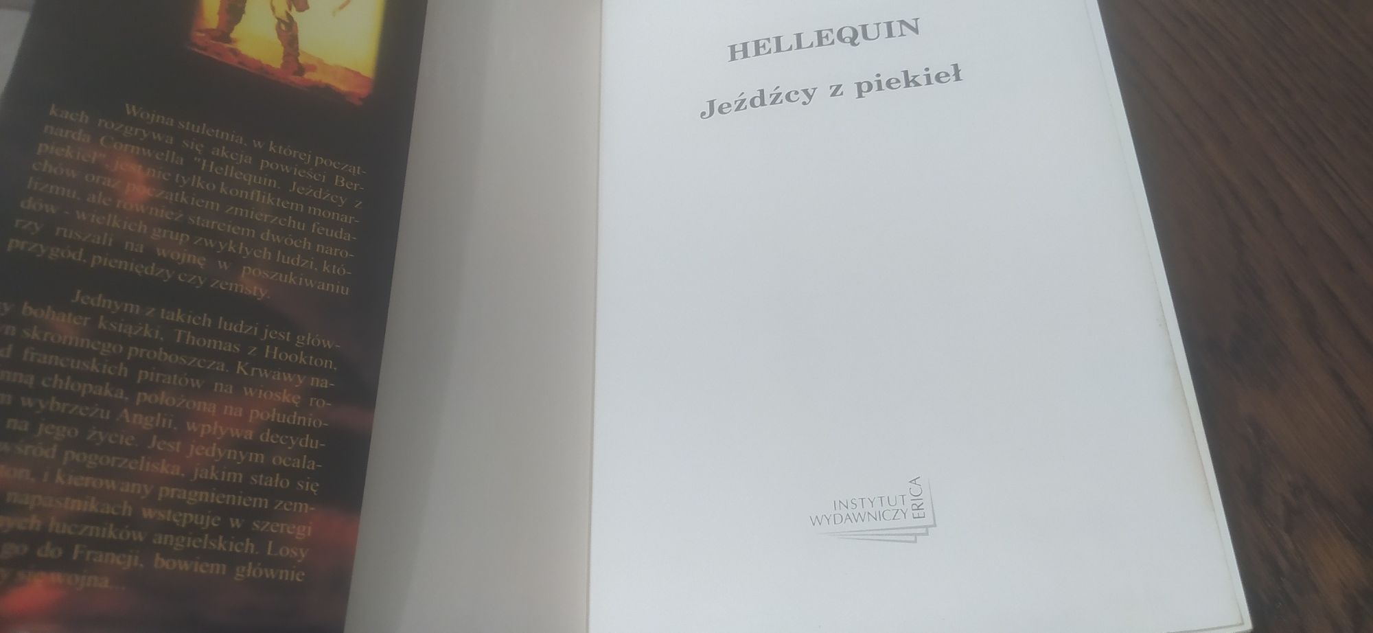 Jeźdźcy z Piekieł Hellequin Bernard Cornwell