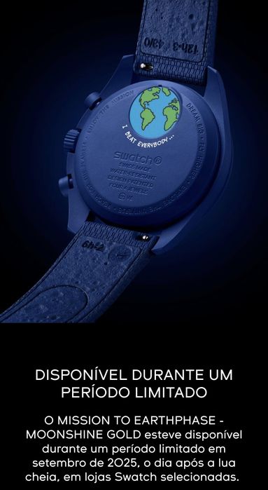 Swatch Moonshine Gold