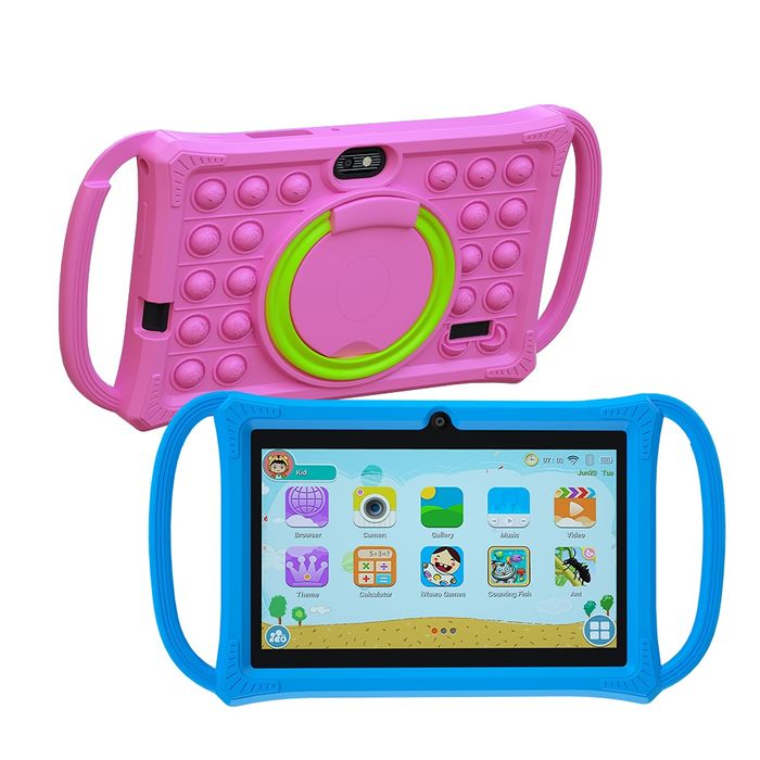 Tablet para Criança 7 polegadas Azul ou Rosa(Aetigo Novo)