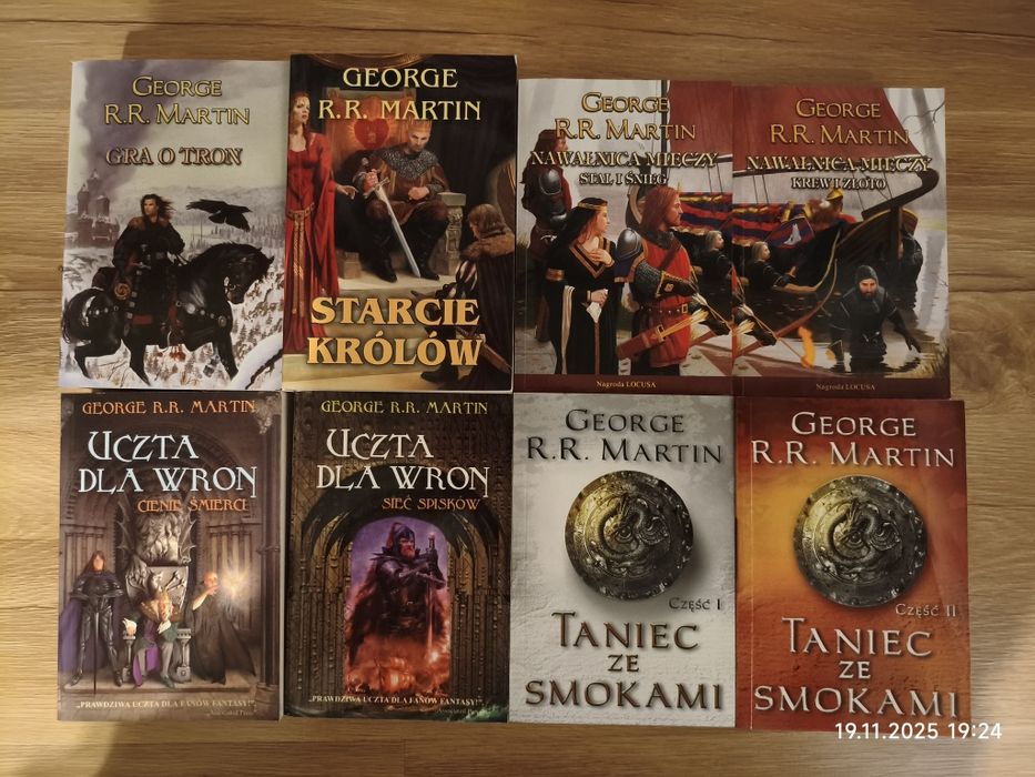 Pieśń Lodu i Ognia George R.R. Martin Gra o Tron Starcie Królów