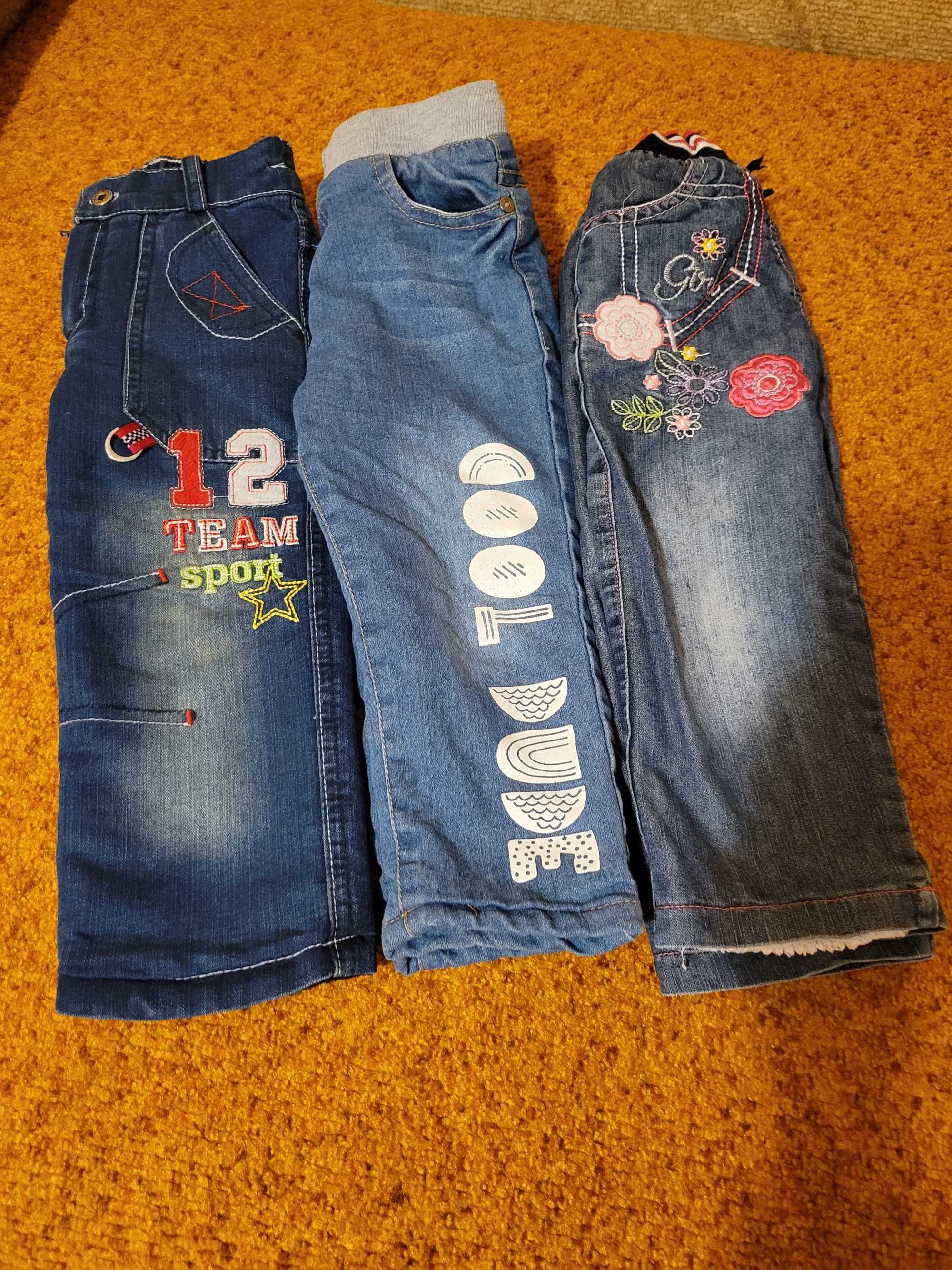 Утепленні дитячі джинси 92розмір