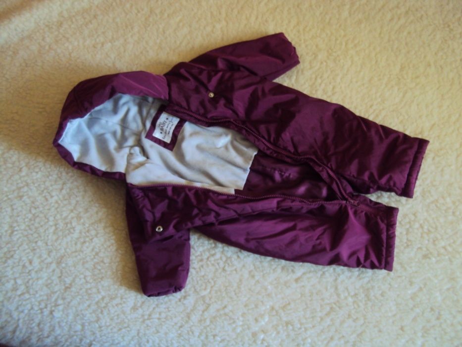 M&S 3-6 mcy 68cm waga 8 kg kombinezon jesienny wczesna wiosnajak nowy
