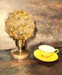 Lampa, klosz bubble H. Tynell, Limburg, vintage Art Deco