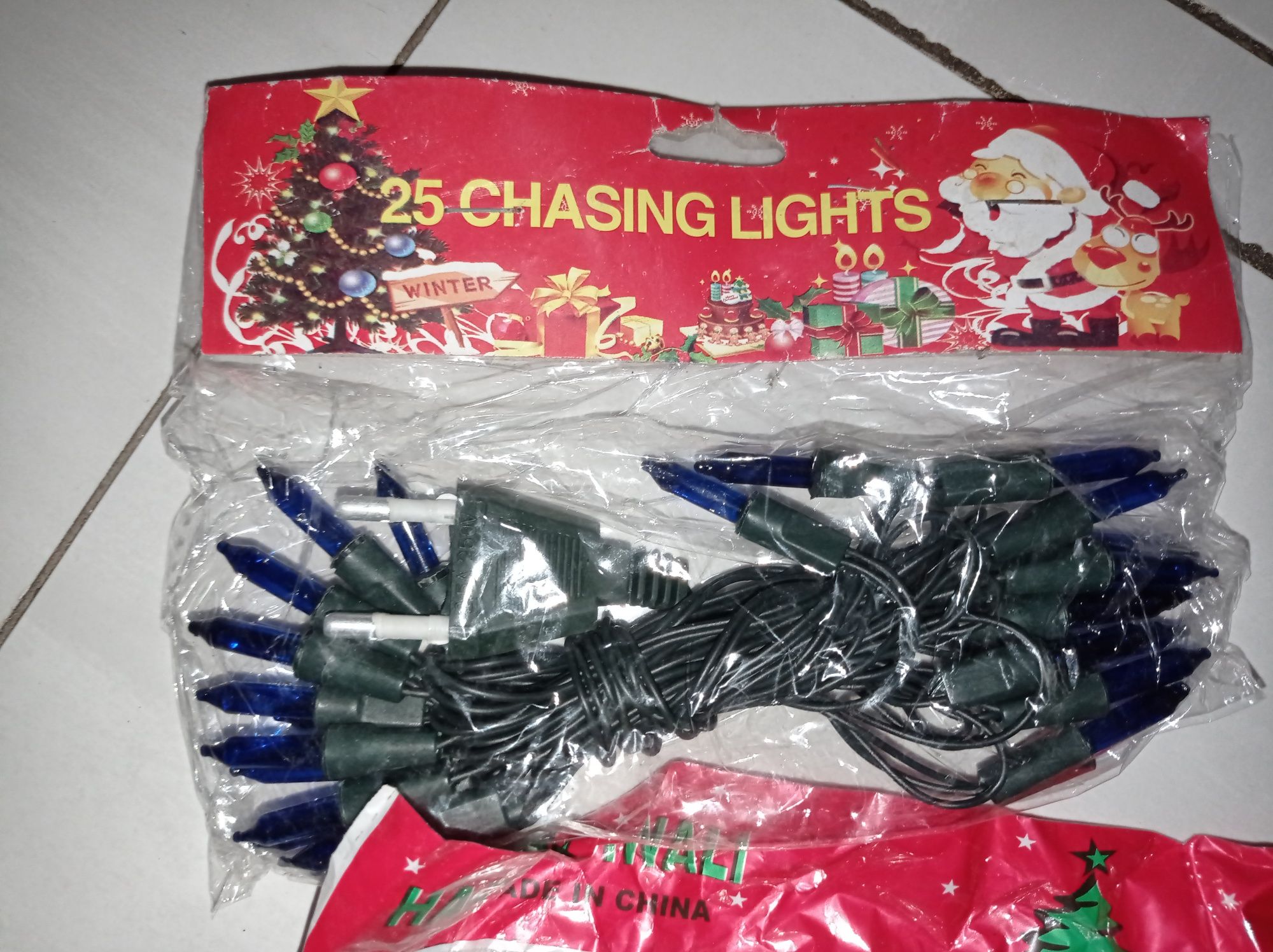Lampki choinkowe 25, 100, 400 szt. białe, niebieskie i multicolor