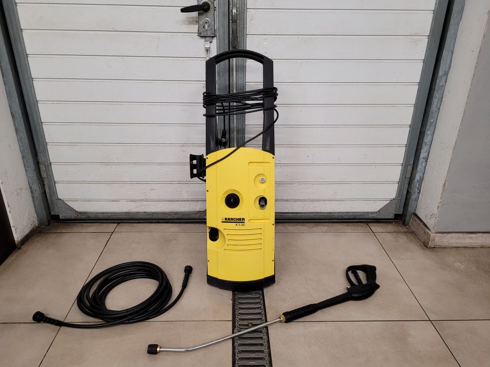 Myjka Ciśnieniowa Karcher K5.80 * ALUMINIOWA POMPA *230V *Nowy Osprzęt